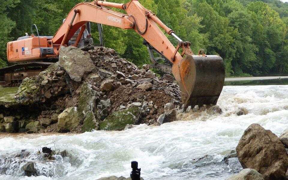 Roaring River Dam Removal, Tennessee