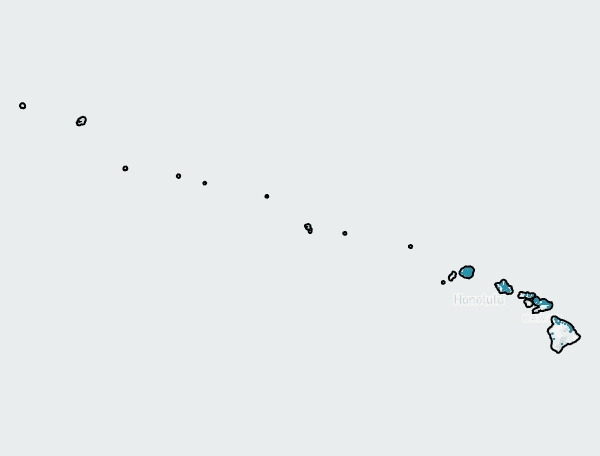 Hawaii region map