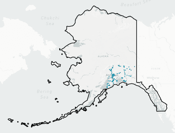 Alaska region map